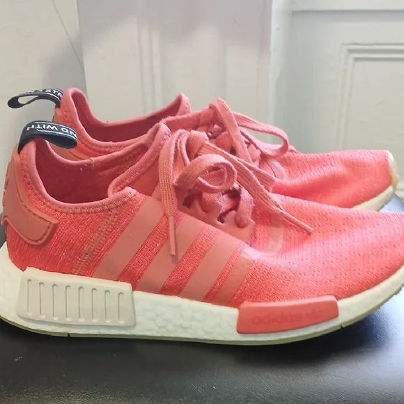 Sneakers Nmd Coral Adidas Shoes Adidas Coral Nmd R Running Shoes